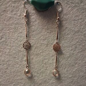 DAINTY FLORAL CHARMS EARRINGS